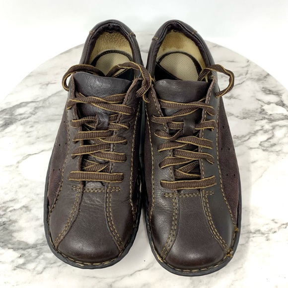 Born Bowling Leather Comfort Sneakers 7 Oxford Preppy Sporty Y2K Coquette Girl - Picture 6 of 11